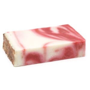 Red Clay – Olive Oil Soap – SLICE approx 100g | www.artisan-gifts.co.uk