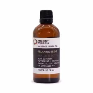Relaxing Massage Oil – 100ml | www.artisan-gifts.co.uk 1