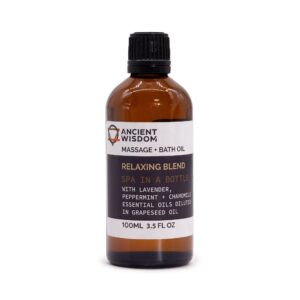 Relaxing Massage Oil – 100ml | www.artisan-gifts.co.uk 1