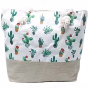 Rope Handle Bag – Mini Cactus | www.artisan-gifts.co.uk 1