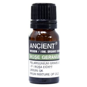 Rose Geranium Organic Essential Oil 10ml | www.artisan-gifts.co.uk 1