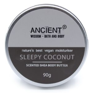 Scented Shea Body Butter 90g – Sleepy Coconut | www.artisan-gifts.co.uk 1