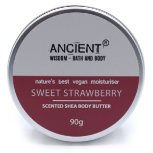 Scented Shea Body Butter 90g – Sweet Strawberry | www.artisan-gifts.co.uk 1