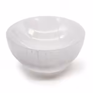 Selenite Round Bowl – 8cm | www.artisan-gifts.co.uk 1