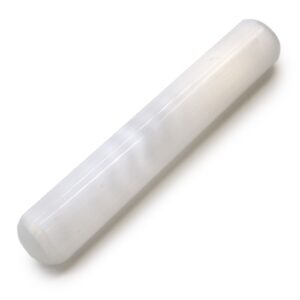Selenite Wand – 16 cm (Round Both Ends) | www.artisan-gifts.co.uk 1