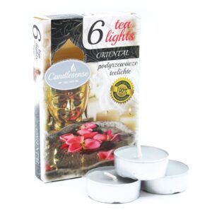 Set of 6 Scented Tealights – Oriental | www.artisan-gifts.co.uk 1