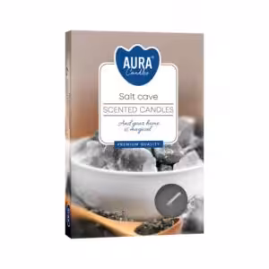 Set of 6 Scented Tealights – Salt Cave | www.artisan-gifts.co.uk 1