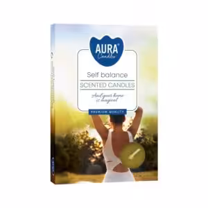 Set of 6 Scented Tealights – Self Balance | www.artisan-gifts.co.uk 1