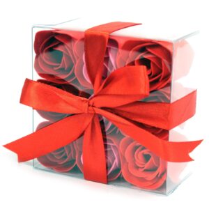 Set of 9 Soap Flowers – Red Roses | www.artisan-gifts.co.uk 1
