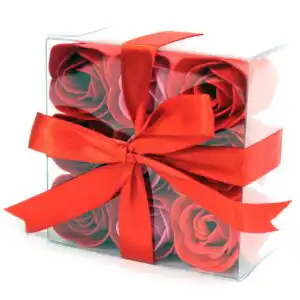 Set of 9 Soap Flowers – Red Roses | www.artisan-gifts.co.uk 1