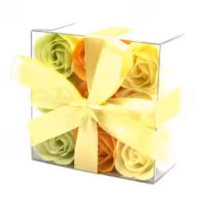 Set of 9 Soap Flowers- Spring Roses | www.artisan-gifts.co.uk 1