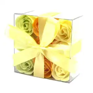 Set of 9 Soap Flowers- Spring Roses | www.artisan-gifts.co.uk 1