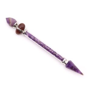 Shiva Lingam Magic Wand – Amethyst – Success | www.artisan-gifts.co.uk 1
