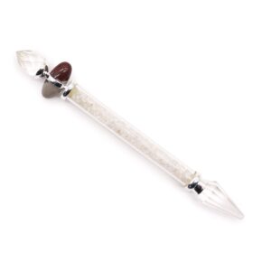 Shiva Lingam Magic Wand – Rock Quartz – Wisdom | www.artisan-gifts.co.uk 1