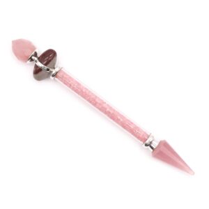 Shiva Lingam Magic Wand – Rose Quartz – Love | www.artisan-gifts.co.uk 1