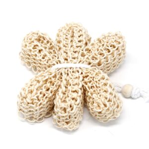 Sisal Sponge and Scrub – Exfoliating Star | www.artisan-gifts.co.uk 1