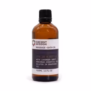 Sleepy Lavender Massage Oil – 100ml | www.artisan-gifts.co.uk 1