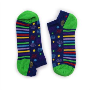 S/M Hop Hare Bamboo Socks Low (3.5-6.5) – 7 Chakra | www.artisan-gifts.co.uk 1