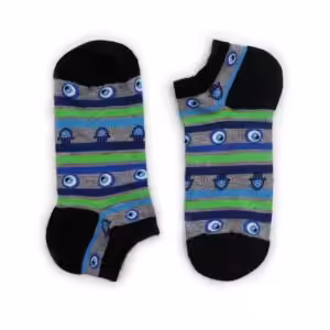 S/M Hop Hare Bamboo Socks Low (3.5-6.5) – Evil Eye & Hamsa | www.artisan-gifts.co.uk 1