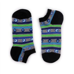 S/M Hop Hare Bamboo Socks Low (3.5-6.5) – Evil Eye & Hamsa | www.artisan-gifts.co.uk 1