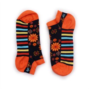S/M Hop Hare Bamboo Socks Low (3.5-6.5) – Mandala Flowers | www.artisan-gifts.co.uk 1