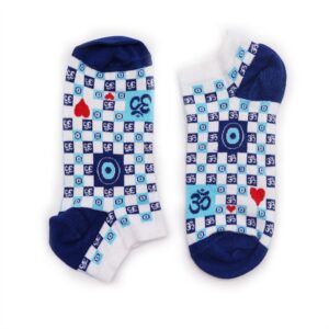 S/M Hop Hare Bamboo Socks Low (3.5-6.5) – Ohm Evil Eye | www.artisan-gifts.co.uk 1