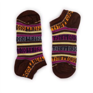 S/M Hop Hare Bamboo Socks Low (3.5-6.5) – Rune Stones | www.artisan-gifts.co.uk 1