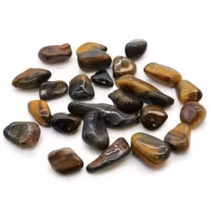 Small African Tumble Stones – Tigers Eye – Varigated | www.artisan-gifts.co.uk 1