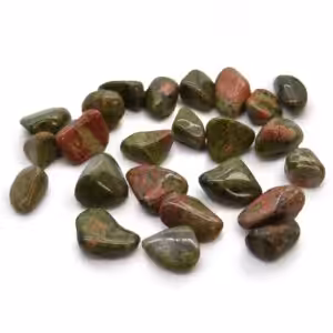 Small African Tumble Stones – Unakite | www.artisan-gifts.co.uk 1
