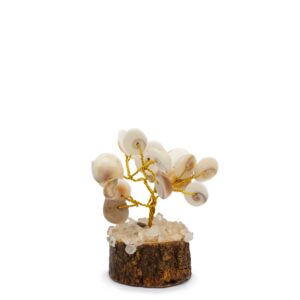 Small Gomati Chakra Circle Stone Tree with Rudraksha – (15 stones) | www.artisan-gifts.co.uk 1