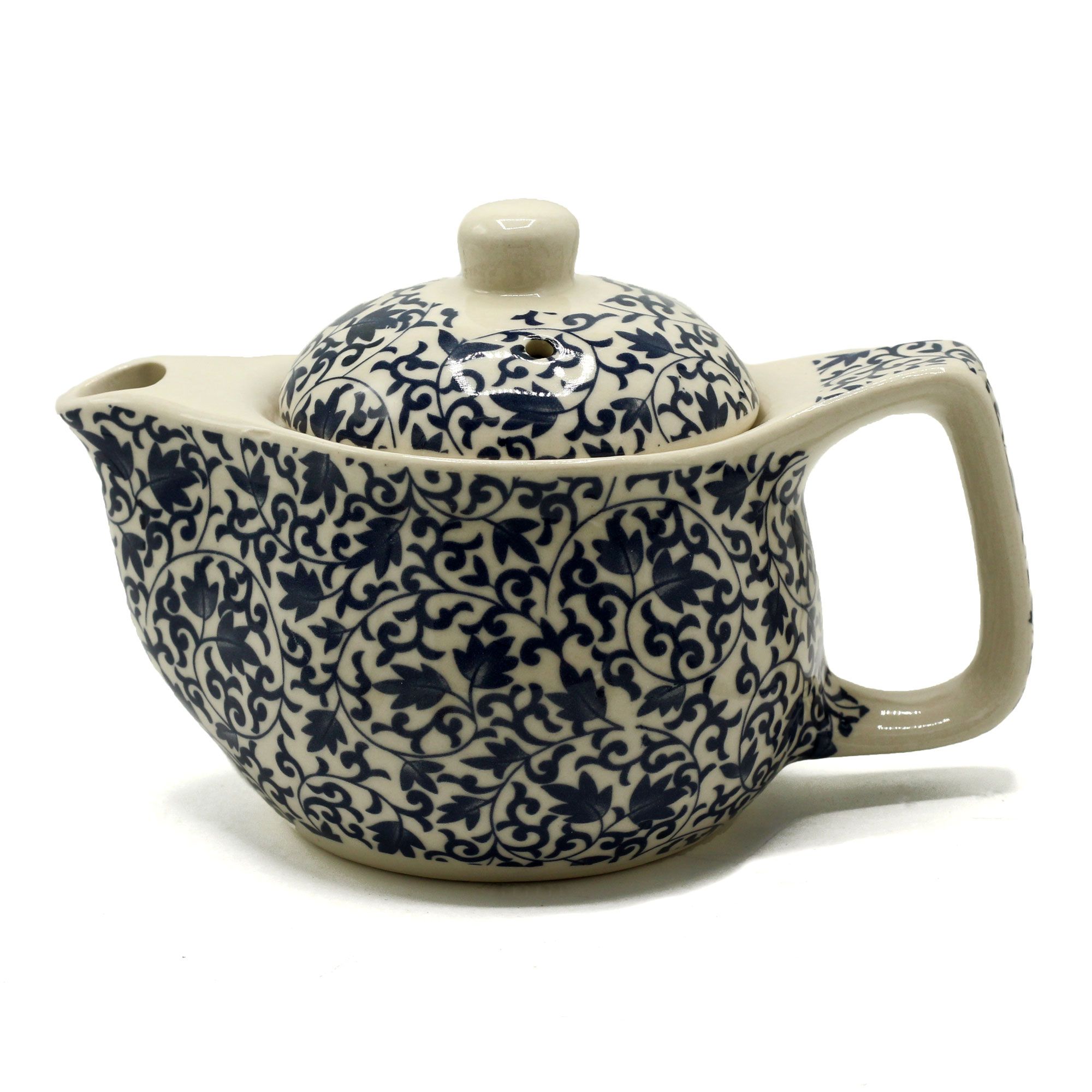 Small Herbal Teapot – Blue Pattern | www.artisan-gifts.co.uk 2 Small Herbal Teapot – Blue Pattern | www.artisan-gifts.co.uk 1