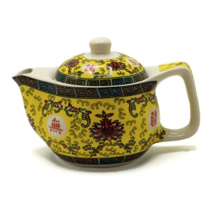 Small Herbal Teapot – Long Life Oriental Design | www.artisan-gifts.co.uk 1