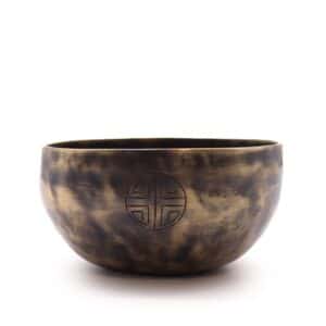 Small Indian Moon Phase Singing Bowl – (approx 550g) – 13cm | www.artisan-gifts.co.uk 1