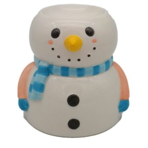 Snowman Shaped Christmas Ceramic Oil Burner | www.artisan-gifts.co.uk 1