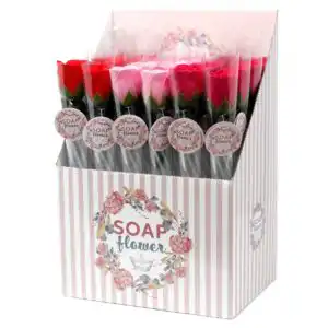 Soap Flower – Small Rose | www.artisan-gifts.co.uk 1