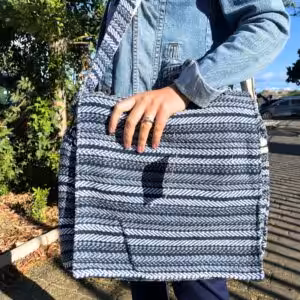 Soft Banjar Laptop Bag – Blue Strips | www.artisan-gifts.co.uk Soft Banjar Laptop Bag – Blue Strips | www.artisan-gifts.co.uk 1