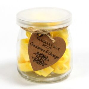 Soywax Melts Jar – Cinnamon & Orange | www.artisan-gifts.co.uk 1