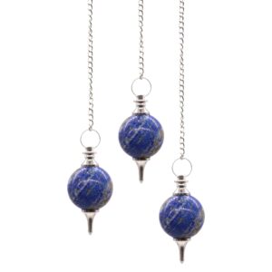 Sphere Pendulums – Lapis | www.artisan-gifts.co.uk