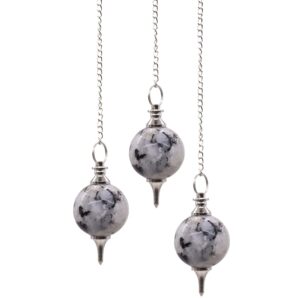 Sphere Pendulums – Rainbow Moonstone | www.artisan-gifts.co.uk