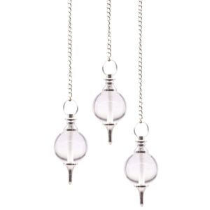 Sphere Pendulums – Rock Quartz | www.artisan-gifts.co.uk