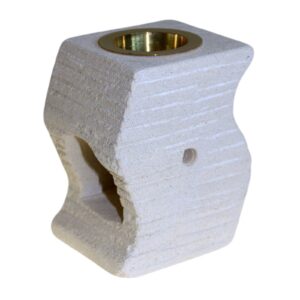 Stone Oil Burner – Stepped Wave | www.artisan-gifts.co.uk