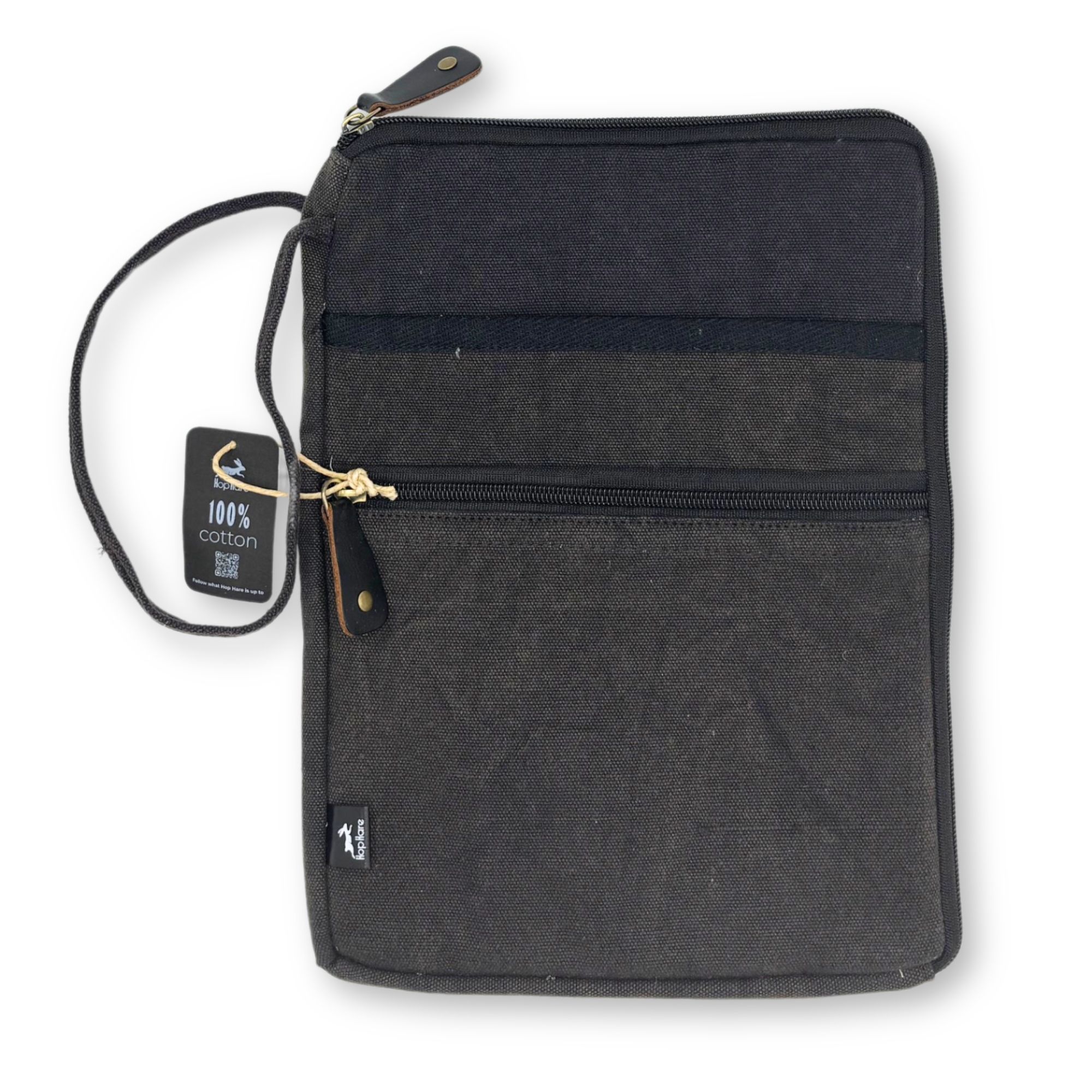 Stonewash Tablet Pouch – Charcoal | www.artisan-gifts.co.uk 2 Stonewash Tablet Pouch – Charcoal | www.artisan-gifts.co.uk 1