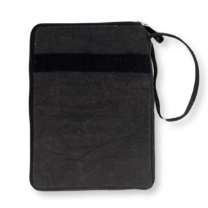 Stonewash Travel Laptop Pouch – Charcoal | www.artisan-gifts.co.uk 1