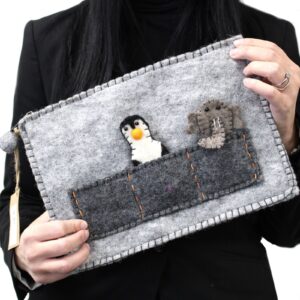 Tablet Pouch with Finger Puppets | www.artisan-gifts.co.uk 1