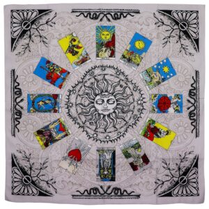 Tarot Reading Cloth – Tree of Life | www.artisan-gifts.co.uk 1