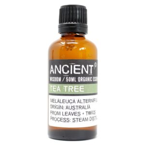 Tea Tree Organic Essential Oil 50ml | www.artisan-gifts.co.uk