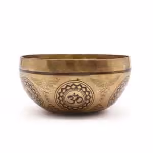 Tibetan Healing Engraved Bowl – 16cm – 7 Chakra | www.artisan-gifts.co.uk 1