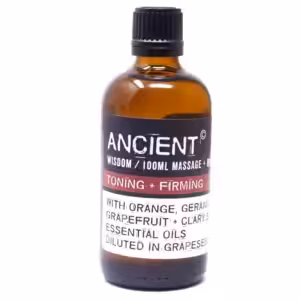 Toning & Firming Massage Oil – 100ml | www.artisan-gifts.co.uk 1