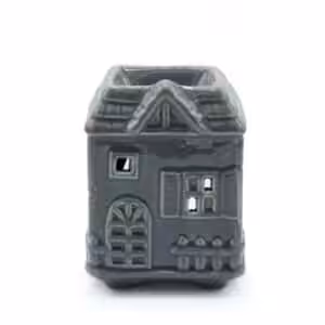 Townhouse Oil Burner – Grey | www.artisan-gifts.co.uk 1