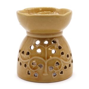 Tree of Life Oil Burner – Honey | www.artisan-gifts.co.uk 1